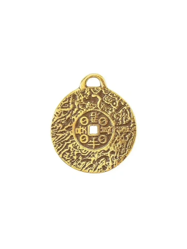 Амулет защитный монета счастья №02 09022